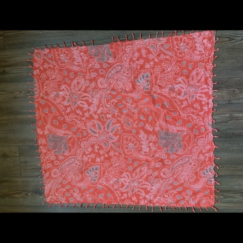 Vibrant Paisley Scarf
